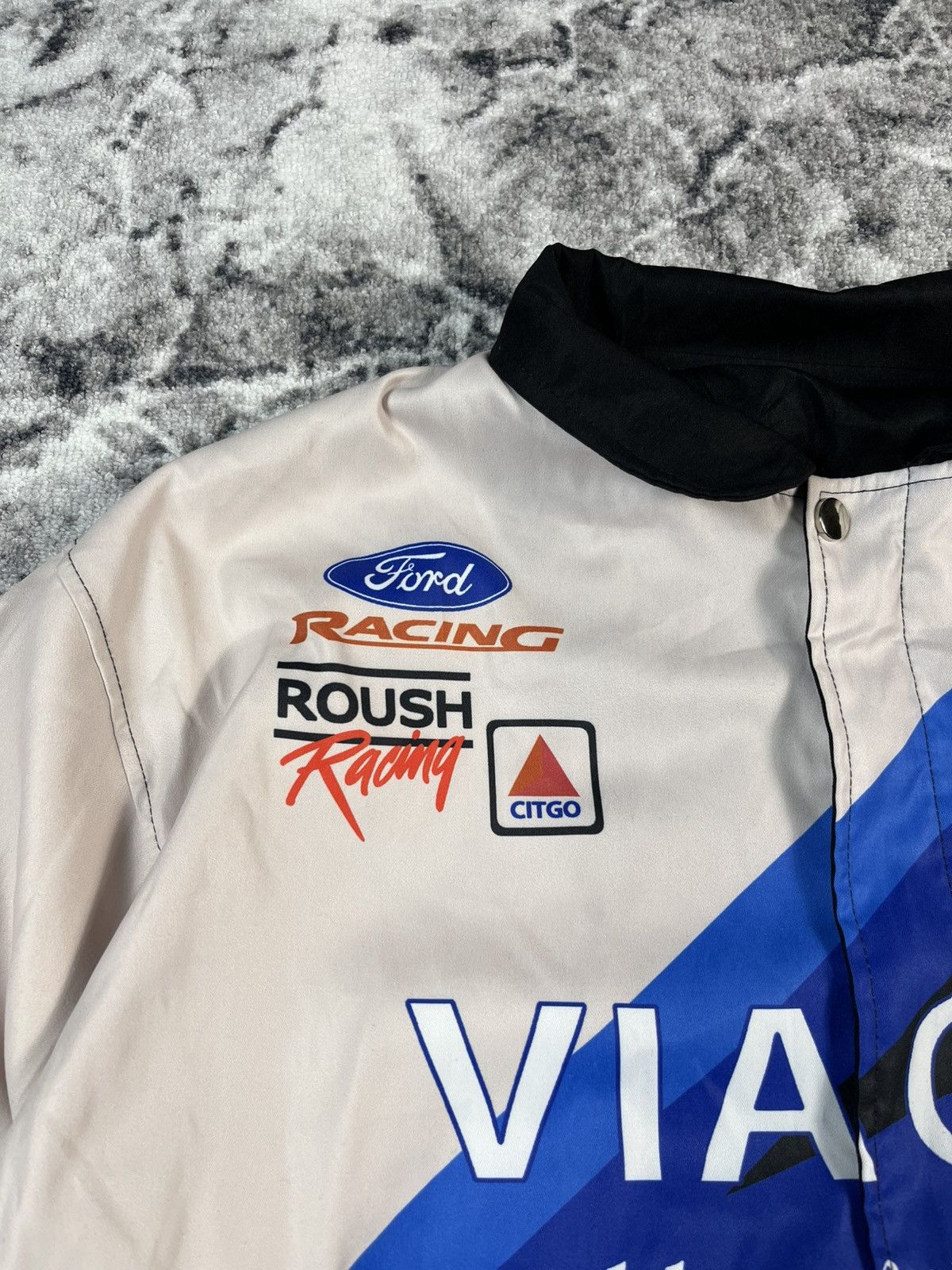 Vintage Vintage Viagra Racing Jacket Y2K NASCAR Style tag M Fits XL Size US XL / EU 56 / 4 - 4 Thumbnail