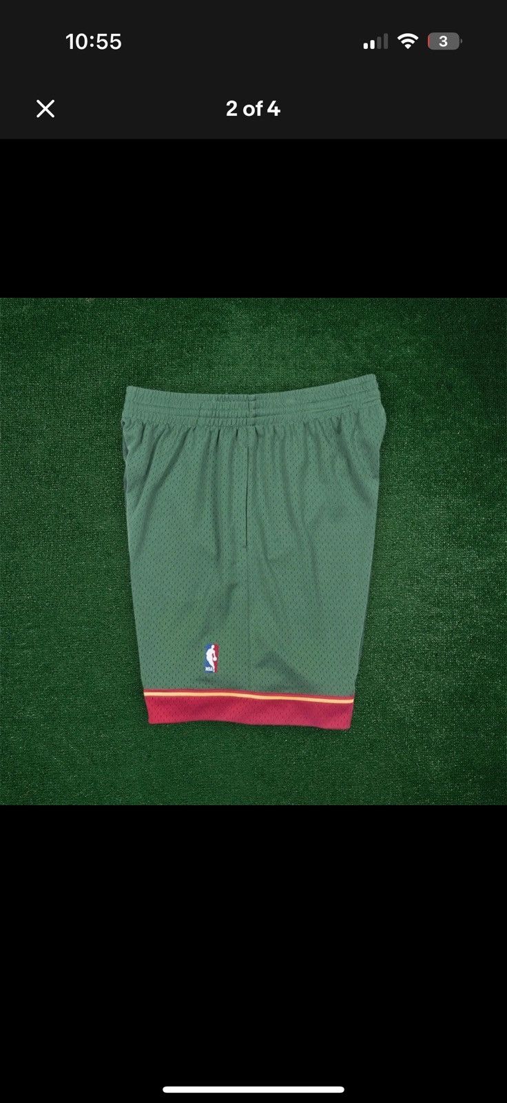 Mitchell & Ness Seattle supersonics dead stock shorts Size US 32 / EU 48 - 2 Thumbnail