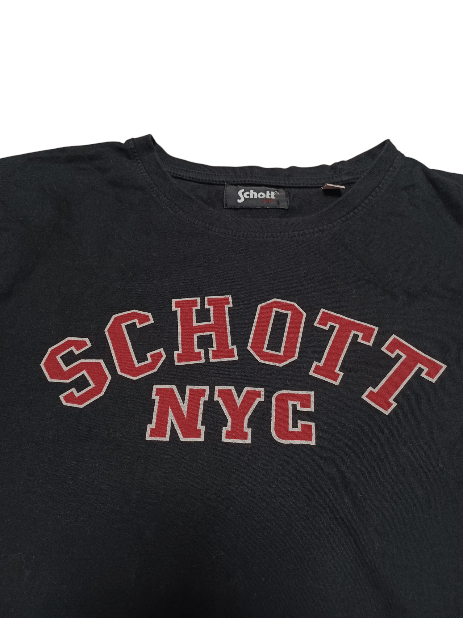 Schott SCHOTT MILITARY VINTAGE BIGLOGO TEE Size US L / EU 52-54 / 3 - 2 Thumbnail