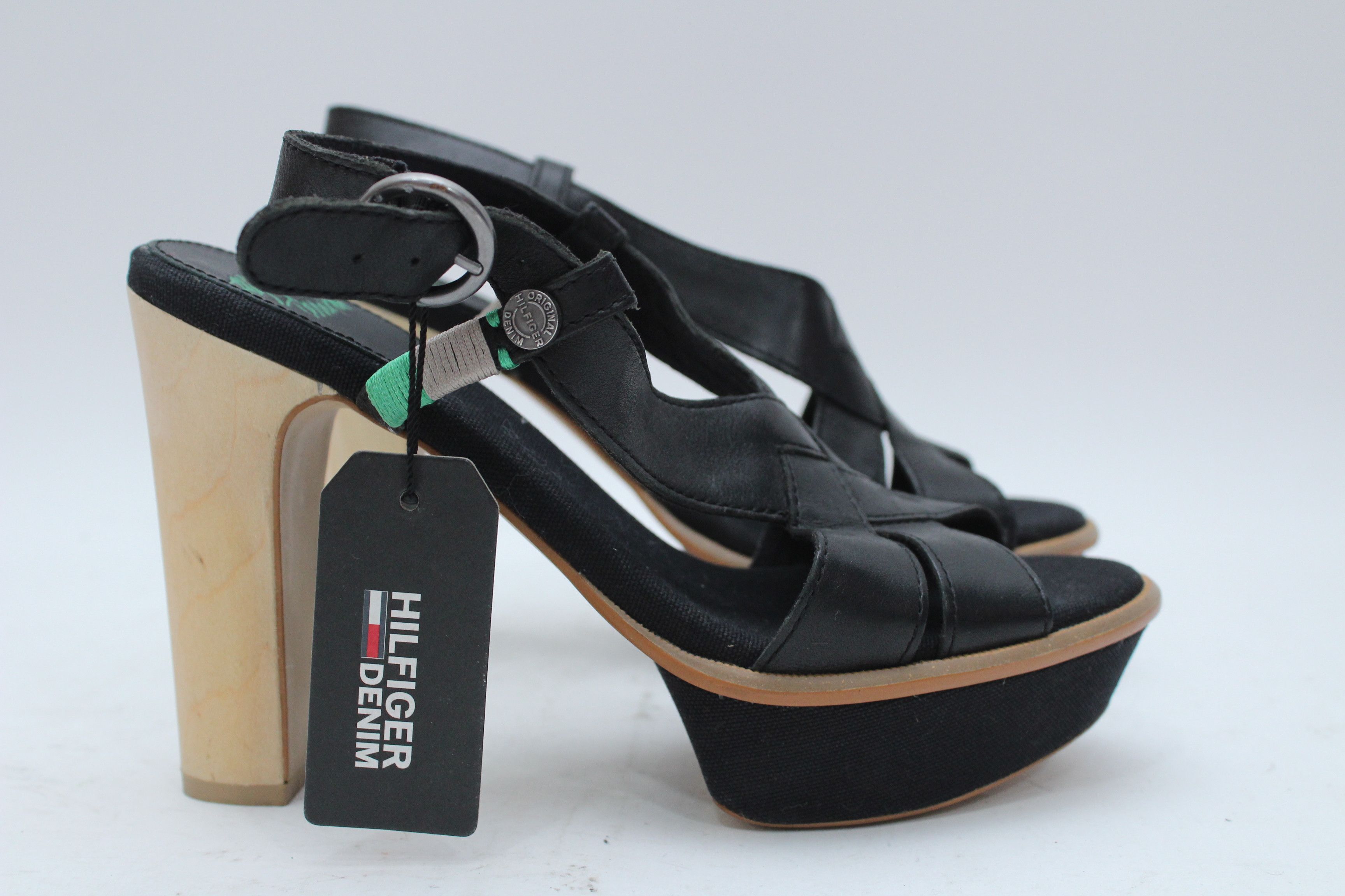 Tommy Hilfiger Tommy Hilfiger Sandals Hells Size 39 Authentic Vintage Size US 9 / IT 39 - 2 Thumbnail