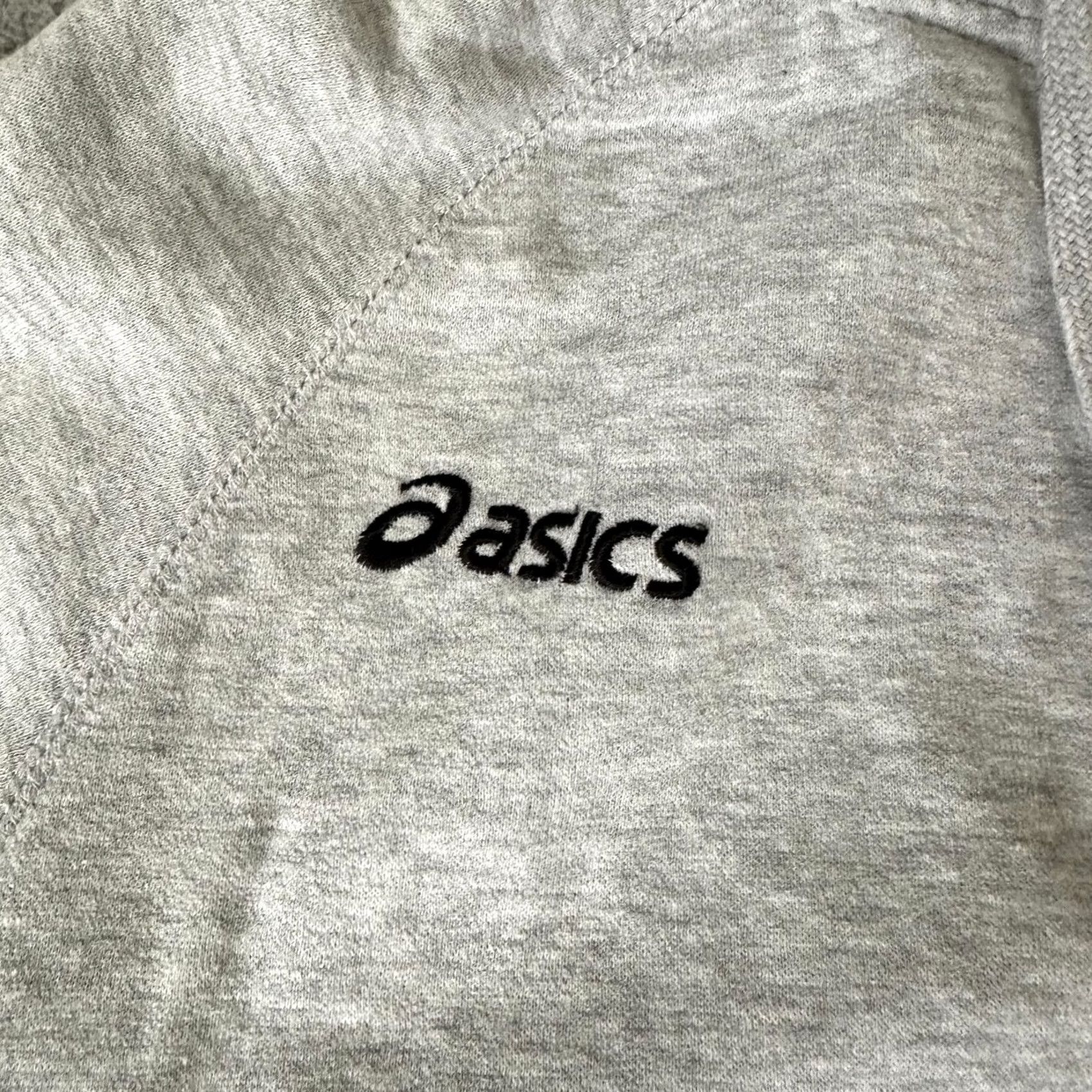 Asics ASICS Hoodie Womens M Gray Zip Up Logo Cotton Running Ladies Sweatshirt Size M / US 6-8 / IT 42-44 - 3 Thumbnail