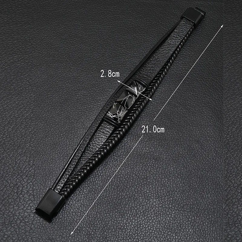 Other Crack Pyramids Black Bracelet Size ONE SIZE - 3 Thumbnail