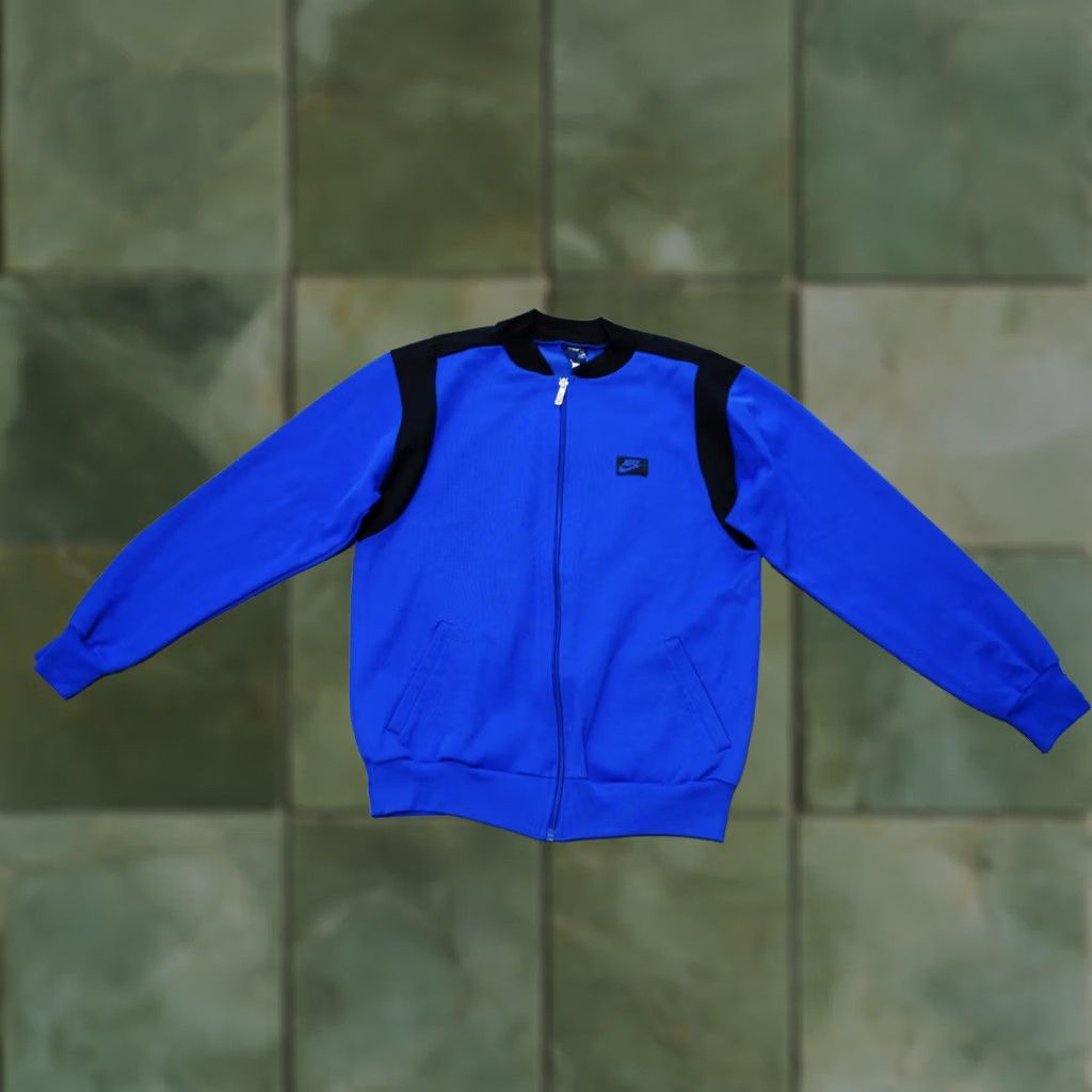 Nike VINTAGE Nike TRACK JACKET OREGON TOP SIZE MEDIUM BLUE MEN Size US M / EU 48-50 / 2 - 1 Thumbnail