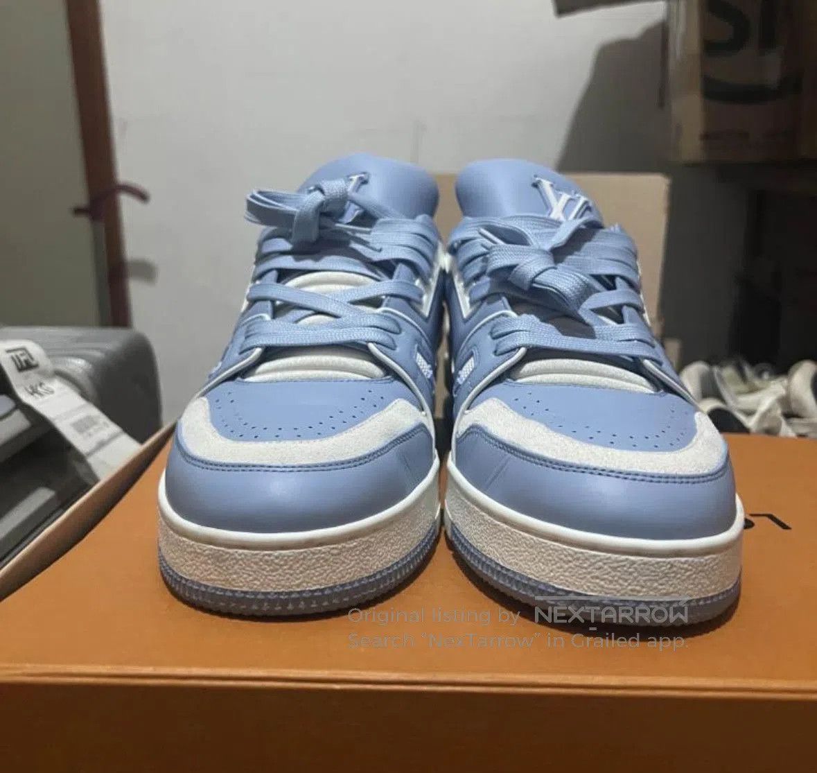 Louis Vuitton Louis Vuitton Trainer Leather Low. Size US 8 / EU 41 - 2 Thumbnail