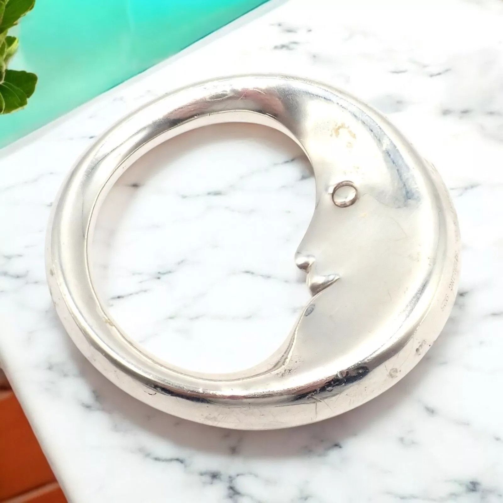 Tiffany & Co. Tiffany & Co Sterling Silver Man In The Moon Baby Rattle Size ONE SIZE - 2 Thumbnail