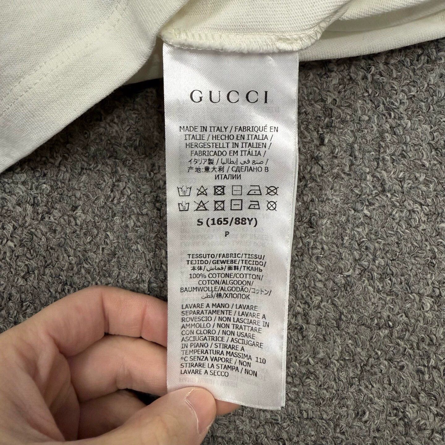 Gucci Gucci Strawberry Print SS Tee S 99 New Size S / US 4 / IT 40 - 4 Thumbnail