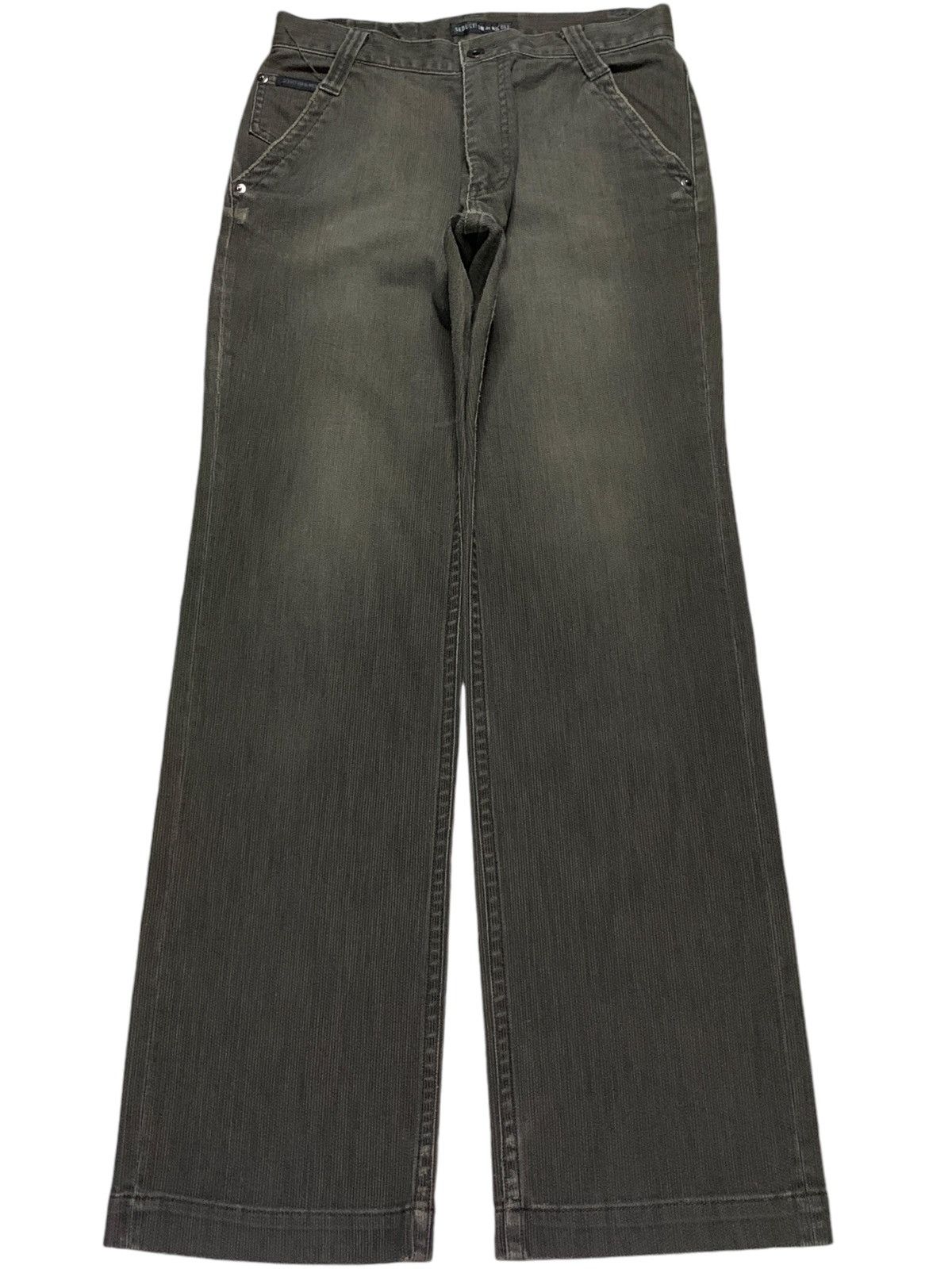 Vintage Japanese Brand Brown Corduroy Baggy Style Jeans