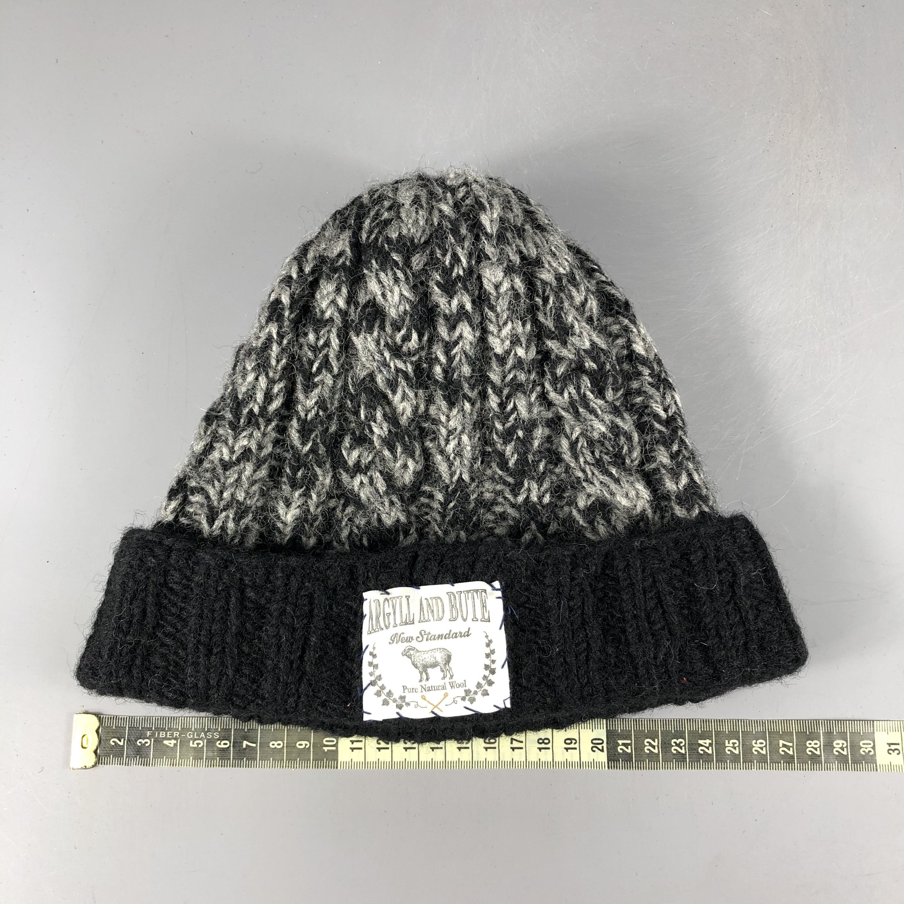 Japanese Brand × Vintage Argyll And Bute Ribbed Beanie Snow Hat Snow Cap -D928 Size ONE SIZE - 3 Thumbnail