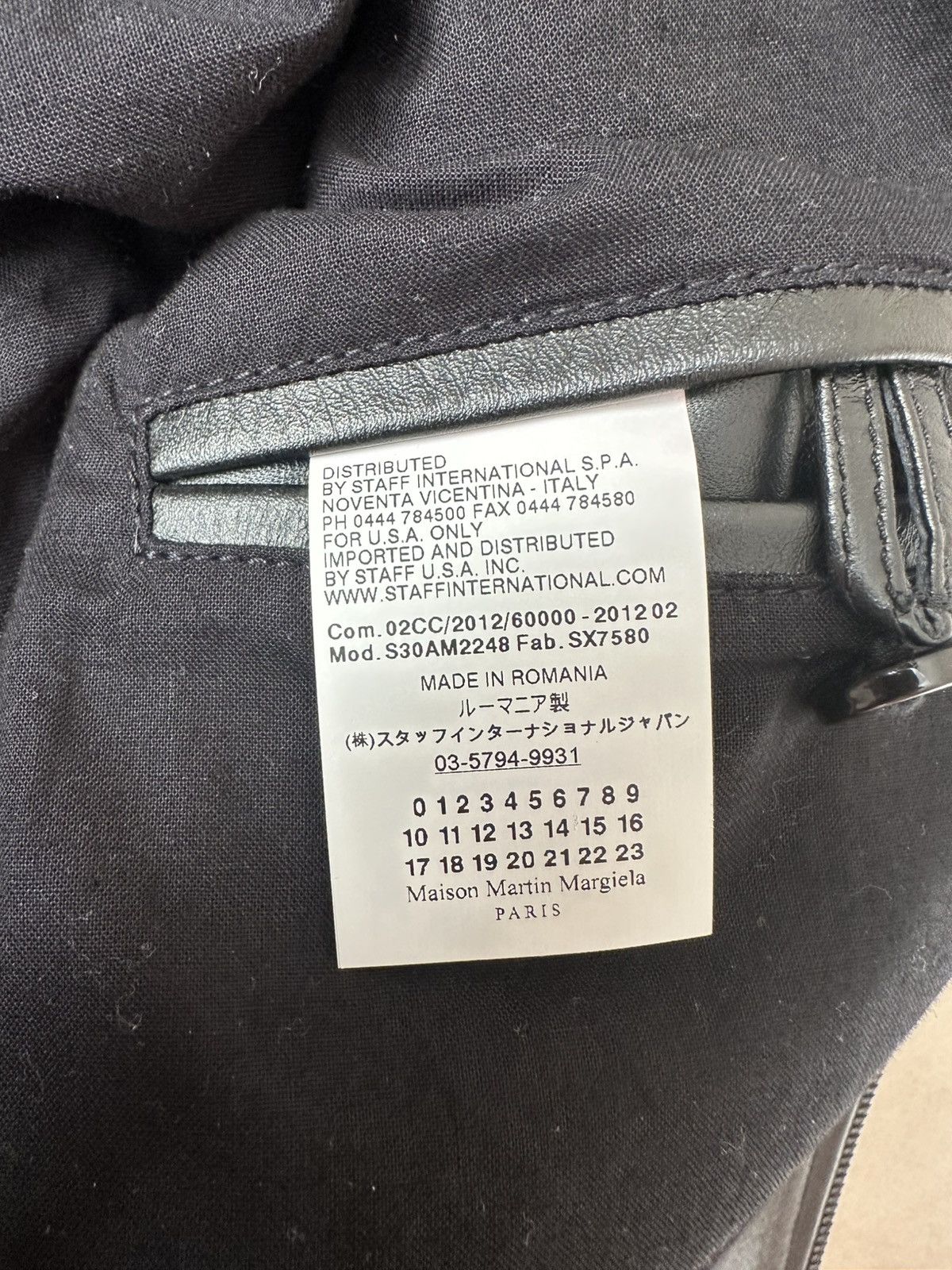 Maison Margiela Maison Margiela iconic 5-zip leather jacket Size US M / EU 48-50 / 2 - 5 Thumbnail