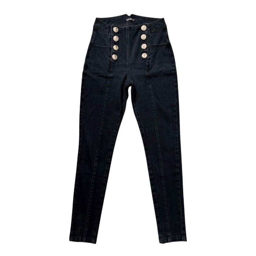 J.McLaughlin J. McLaughlin Black Skinny Jeans | Size 0 Size 25" / US 0 / IT 36 - 1 Thumbnail