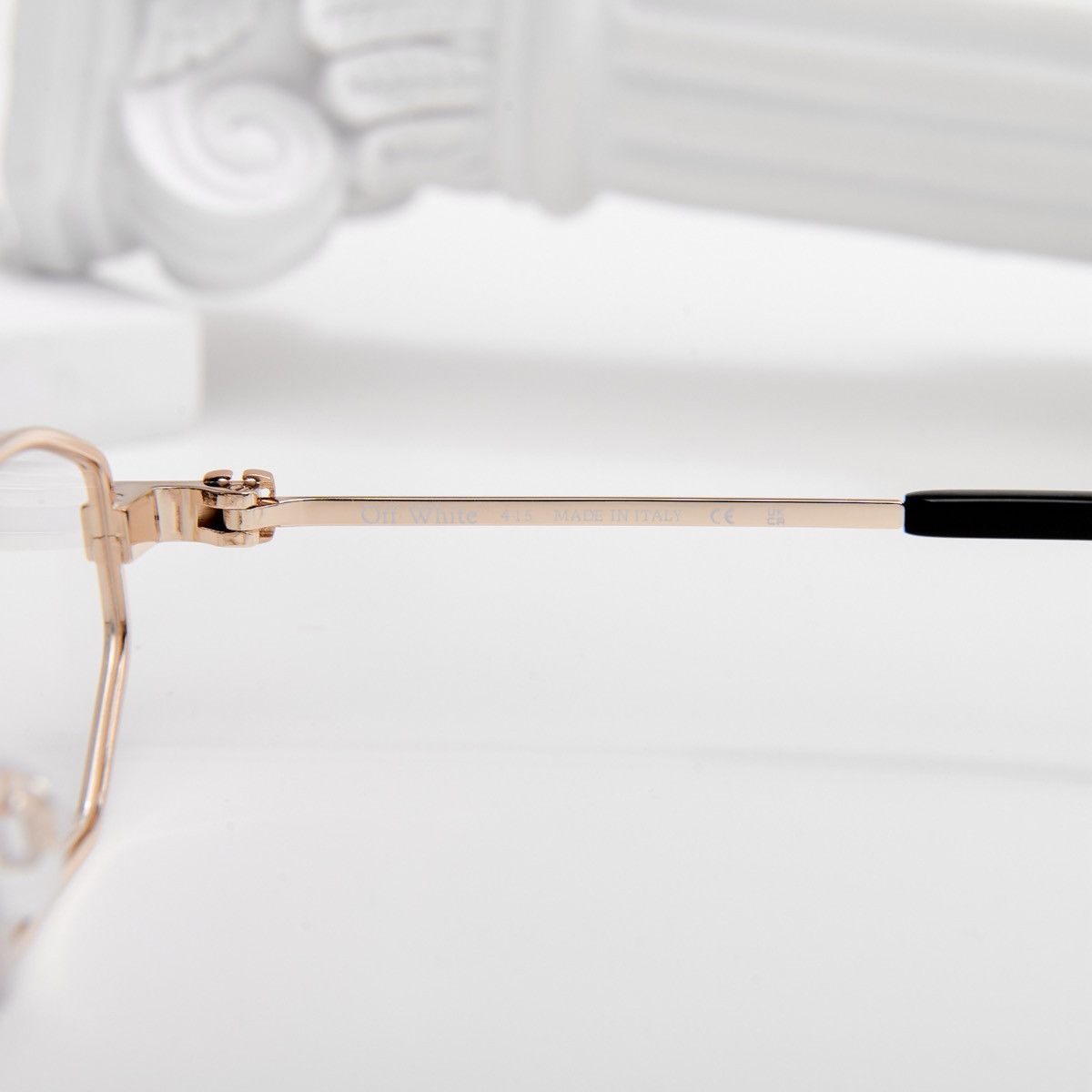 Off-White OFF WHITE STYLE 89 GOLD GLASSES Size ONE SIZE - 4 Thumbnail