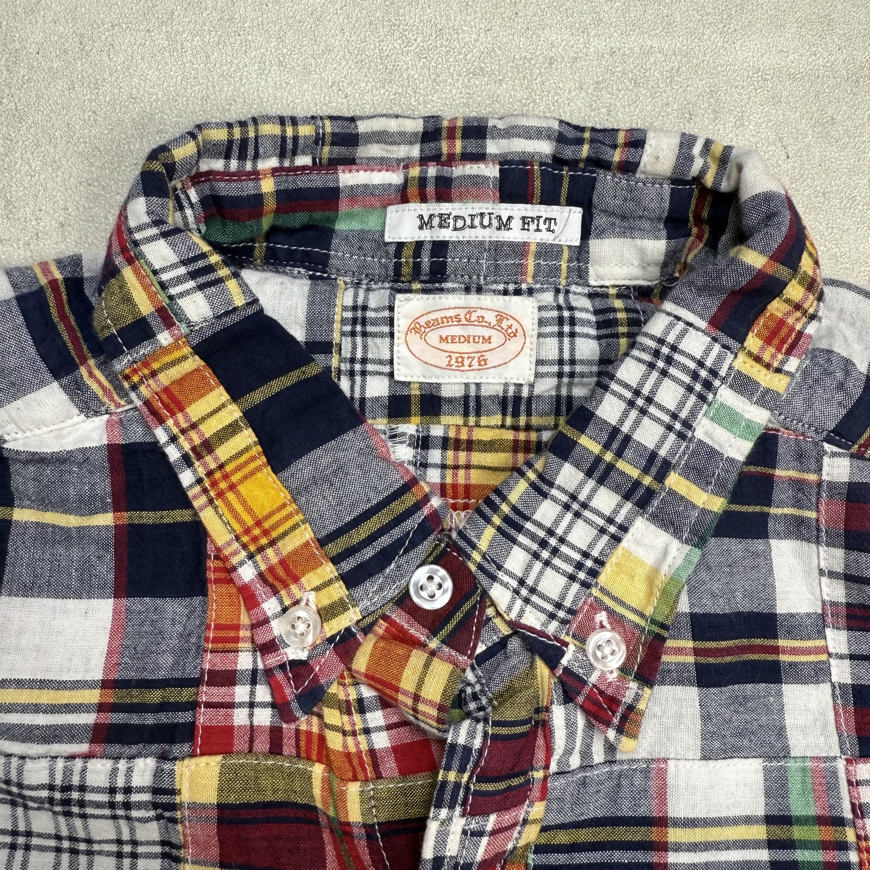 Beams Plus Beams Japan Patchwork Shirt Size US M / EU 48-50 / 2 - 5 Thumbnail