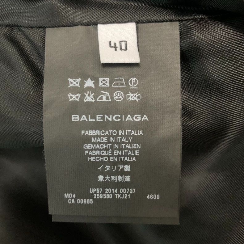 Balenciaga Balenciaga size 40 Hulan blue heavy industry wool coat Size S / US 4 / IT 40 - 4 Thumbnail