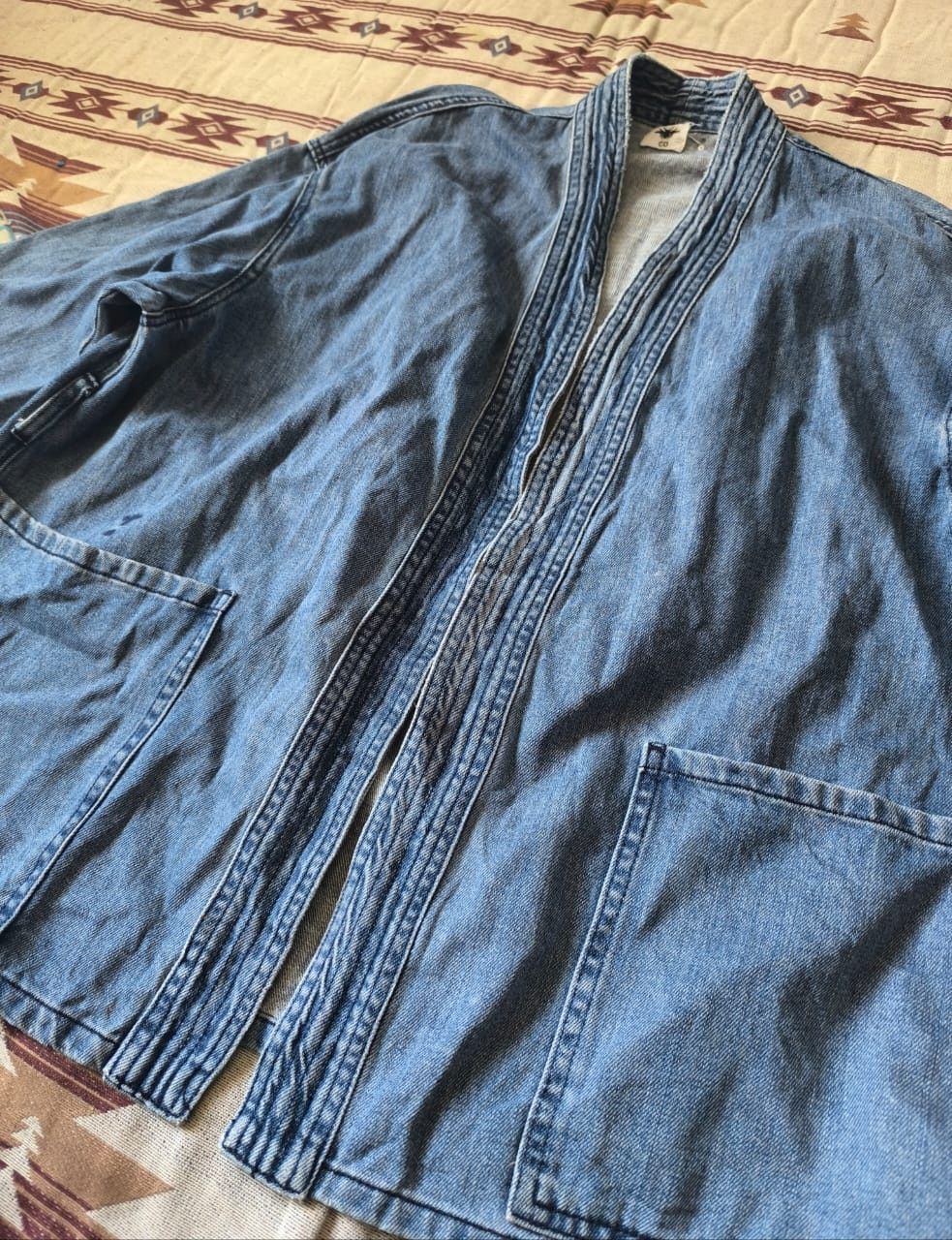 Christian Dior Monsieur Christian Dior CD denim kimono jacket Size US M / EU 48-50 / 2 - 3 Thumbnail