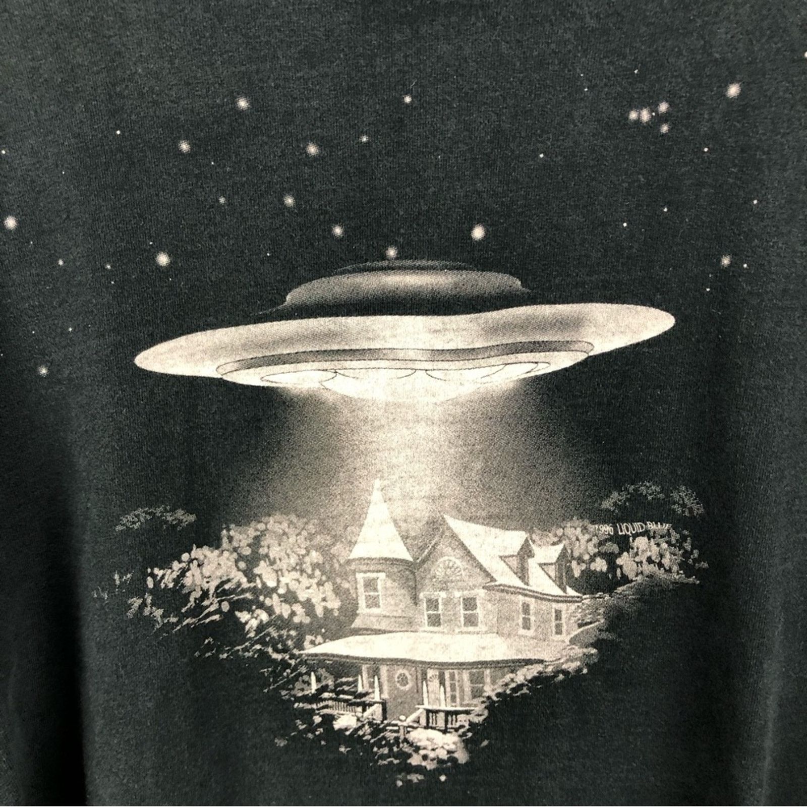Liquid Blue Vintage 90’s Liquid Blue Alien Tee Size US XL / EU 56 / 4 - 5 Thumbnail