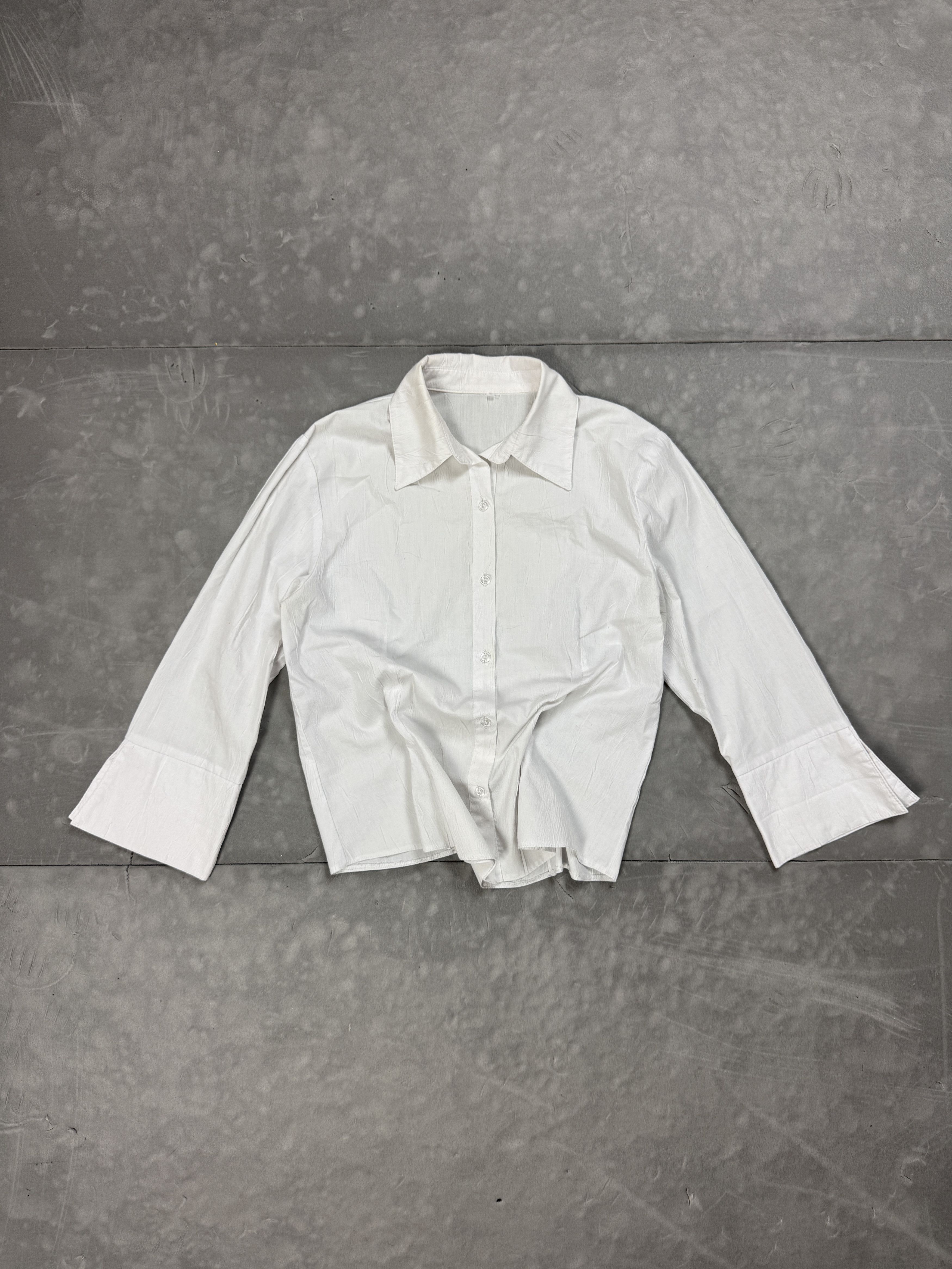 Vintage Vintage White Shirt with Wide Sleeves 90s (S/M) Size S / US 4 / IT 40 - 1 Thumbnail