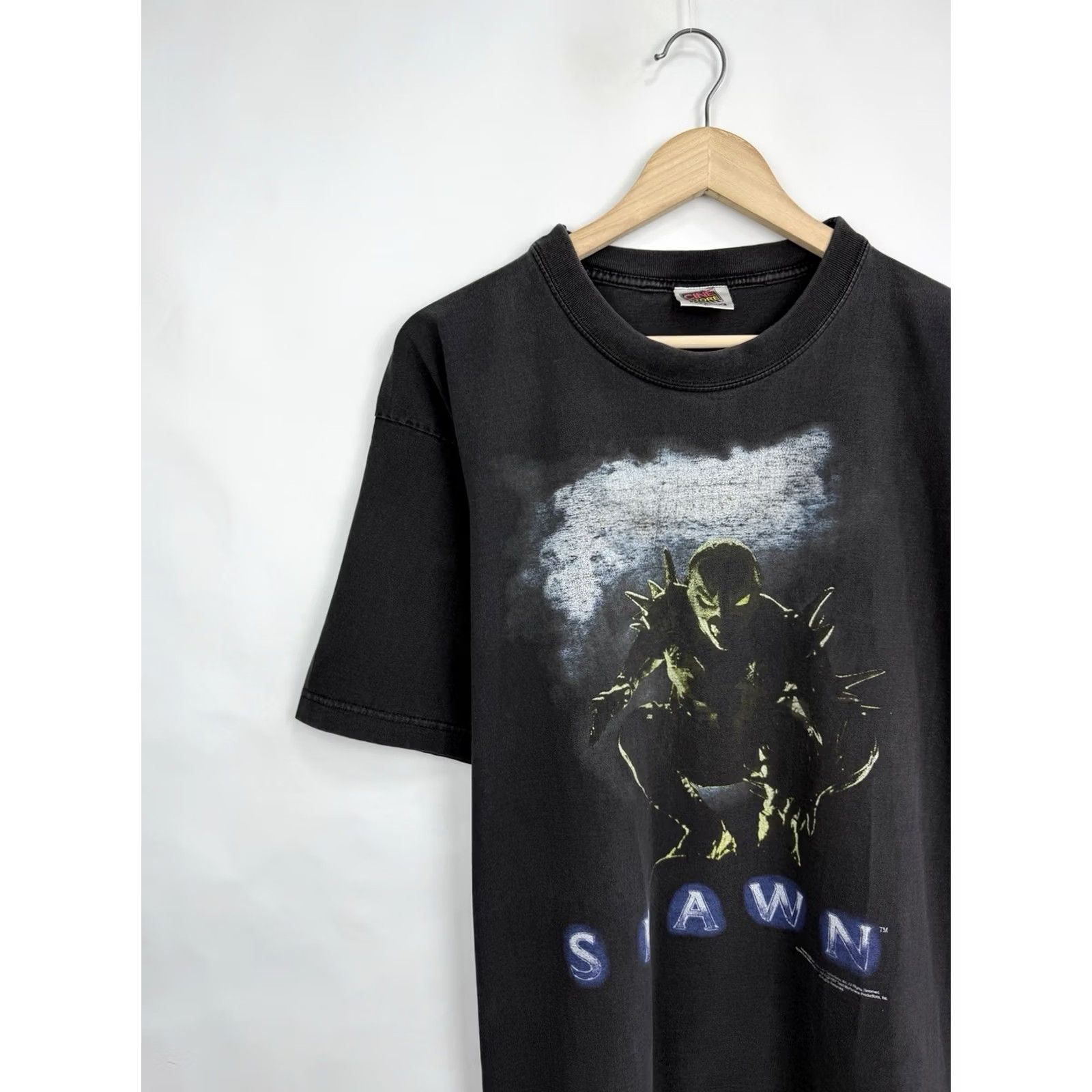 Etro VINTAGE Spawn Movie T-Shirt XL Black Retro Rare Mens XS? Size US XL / EU 56 / 4 - 3 Thumbnail