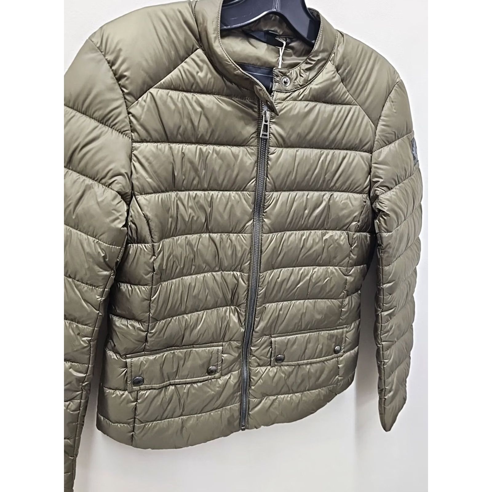 Belstaff VINTAGE Belstaff RANFORD DOWN GREEN PUFFER JACKET SIZE 6 Rainbow? Size M / US 6-8 / IT 42-44 - 2 Thumbnail