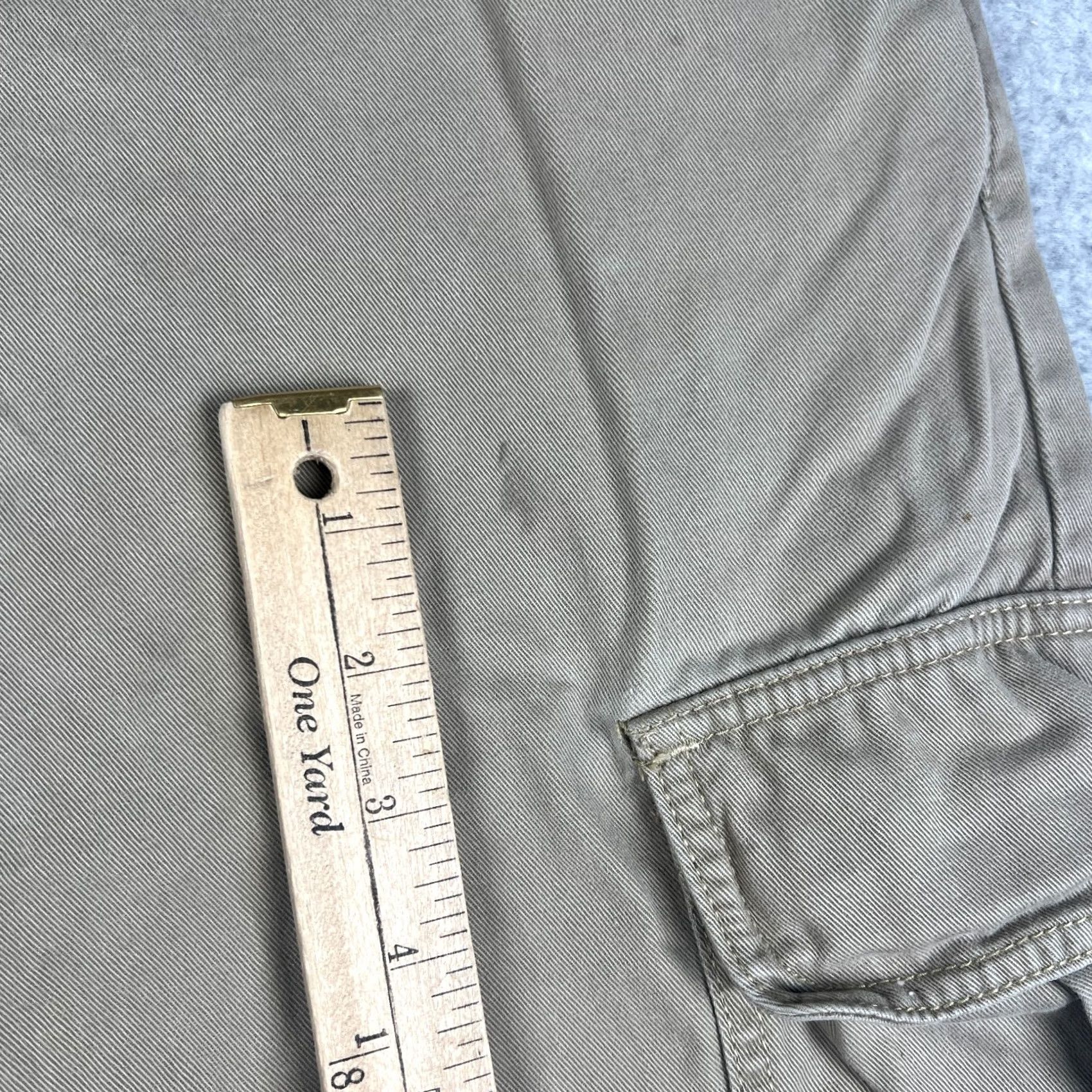 Levi's VINTAGE Levi's SilverTab Cargo Pants 31x32 Beige Mens 90s Y2K Loose Baggy Wide Leg Size US 31 - 5 Thumbnail