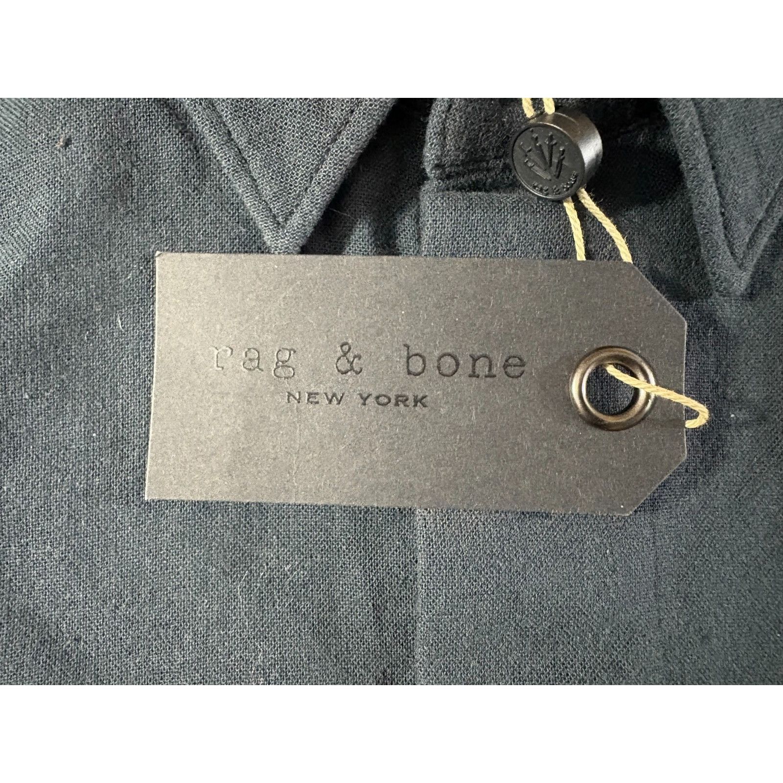 Rag & Bone RAG & BONE beach Shirt size M color Black white NWT Size US M / EU 48-50 / 2 - 3 Thumbnail