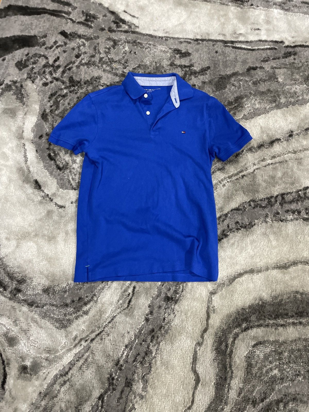 Tommy Hilfiger Dark Blue Tommy Hilfiger Polo Size US S / EU 44-46 / 1 - 1 Thumbnail