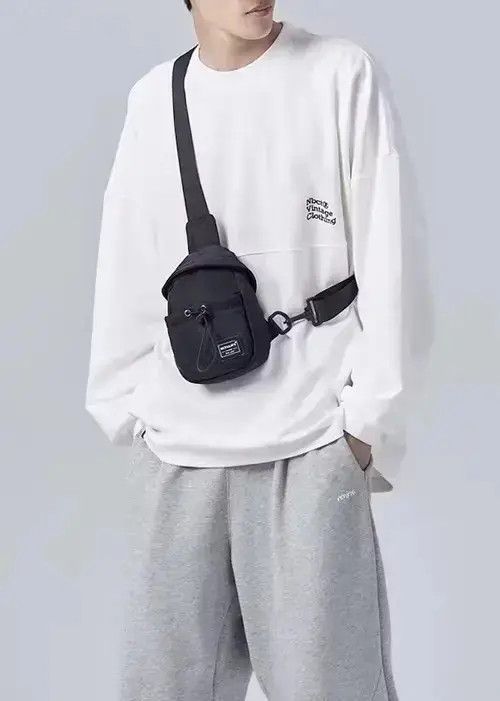 Japanese Brand Fashion y2k side belt bag fanny pack Size ONE SIZE - 3 Thumbnail