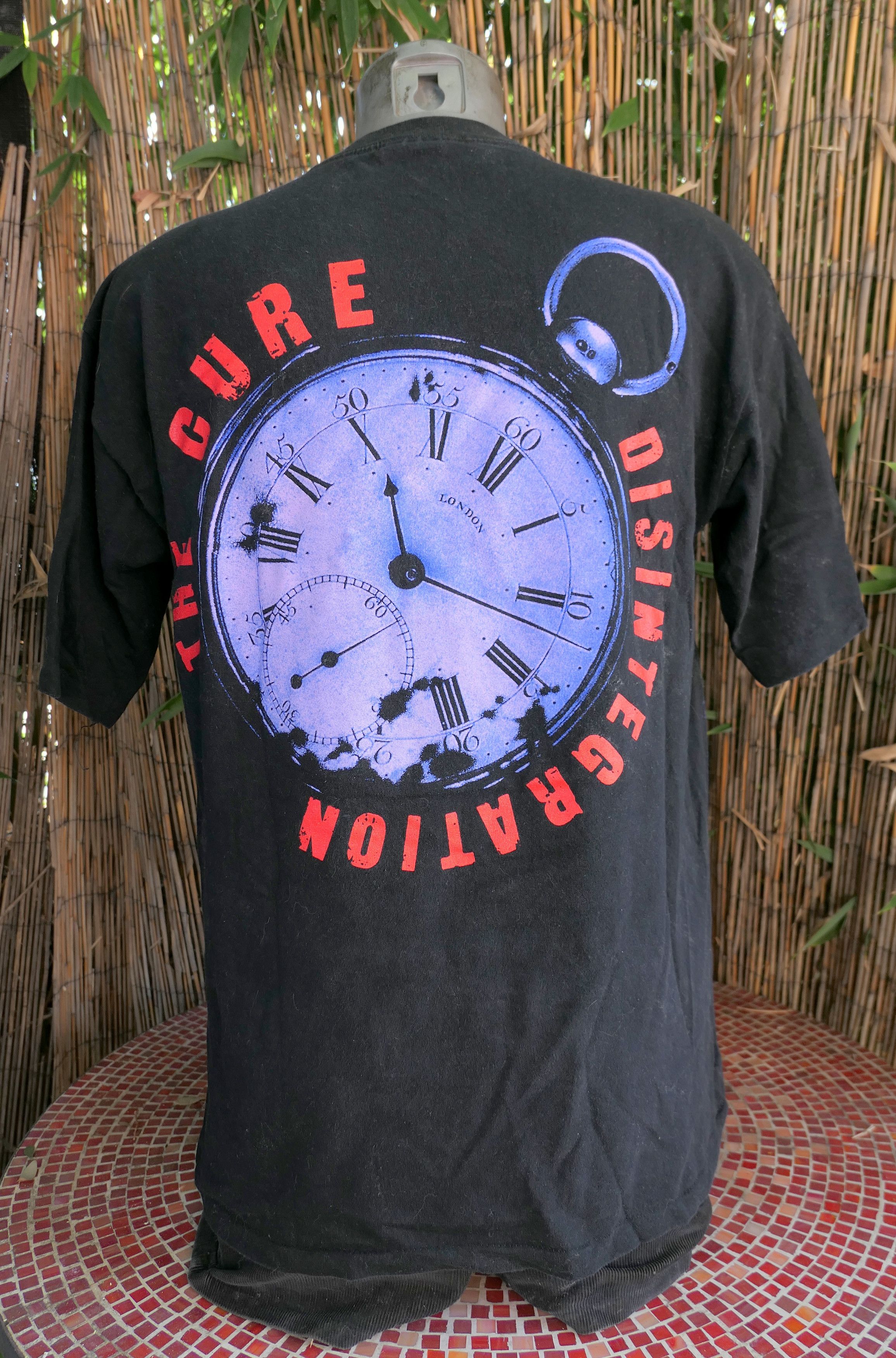 Vintage Vintage THE CURE Robert Smith DISINTEGRATION T Shirt Large Size US L / EU 52-54 / 3 - 3 Thumbnail