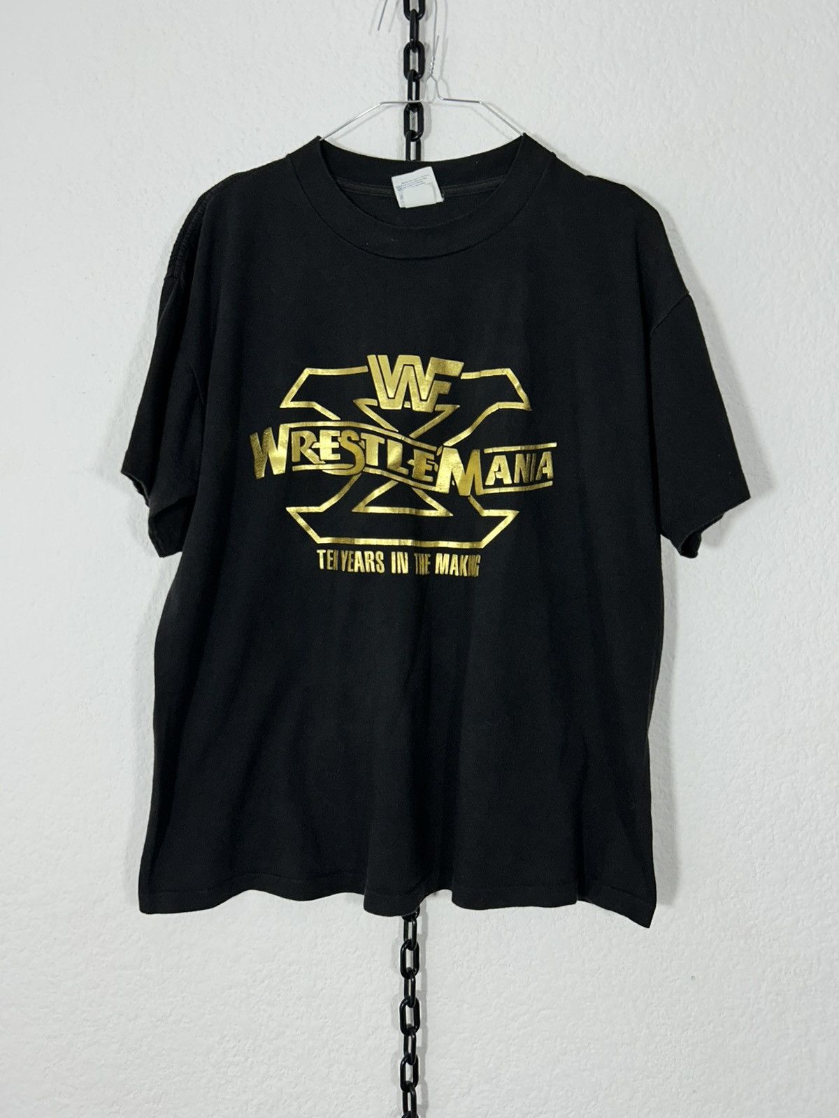 Vintage × WWF 1994 Wrestlemania X “Ten Years in the Making” Size US L / EU 52-54 / 3 - 1 Thumbnail
