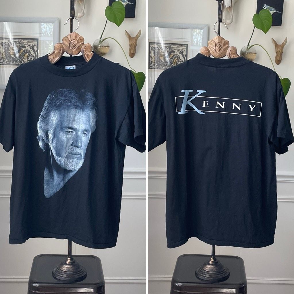Vintage Vintage 1994 Kenny Rodgers Tour T-shirt L Size US L / EU 52-54 / 3 - 1 Thumbnail
