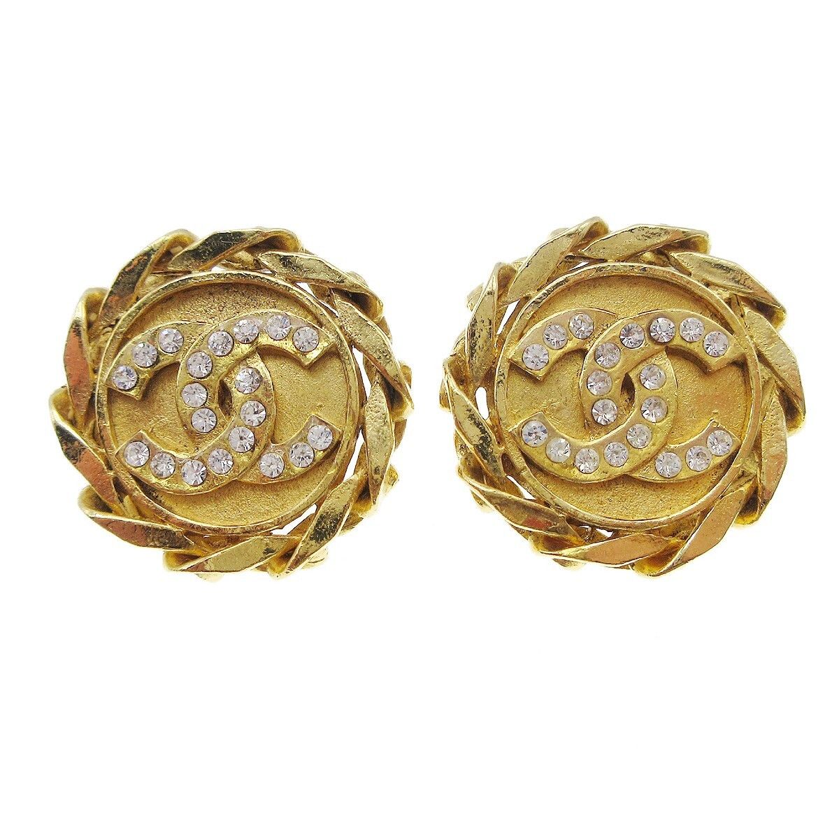 Chanel Chanel CC Button Clip-On Metal with Faux Pearl Size ONE SIZE - 1 Thumbnail