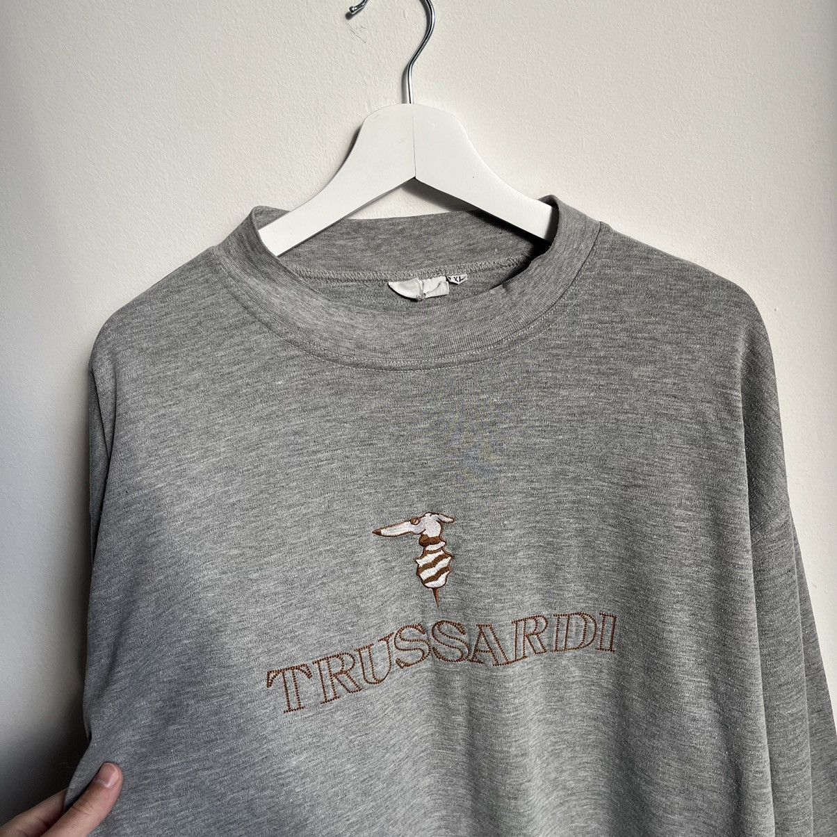 Trussardi Vintage 90s Trussardi Sweatshirt Size US XL / EU 56 / 4 - 5 Thumbnail