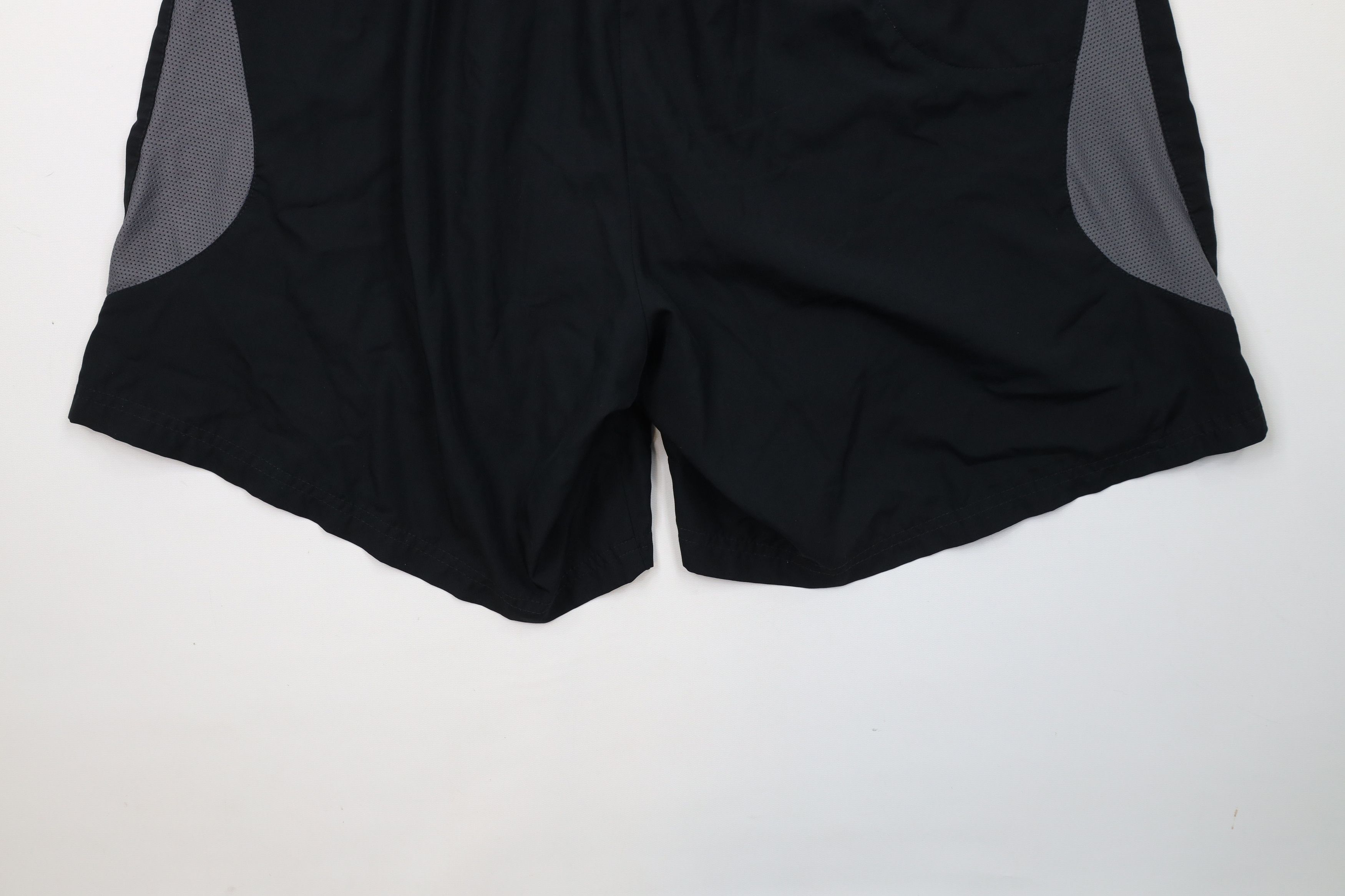 Nike × Vintage Vintage Y2K Nike Travis Scott Mini Swoosh Lined Shorts Black Size US 34 / EU 50 - 13 Thumbnail