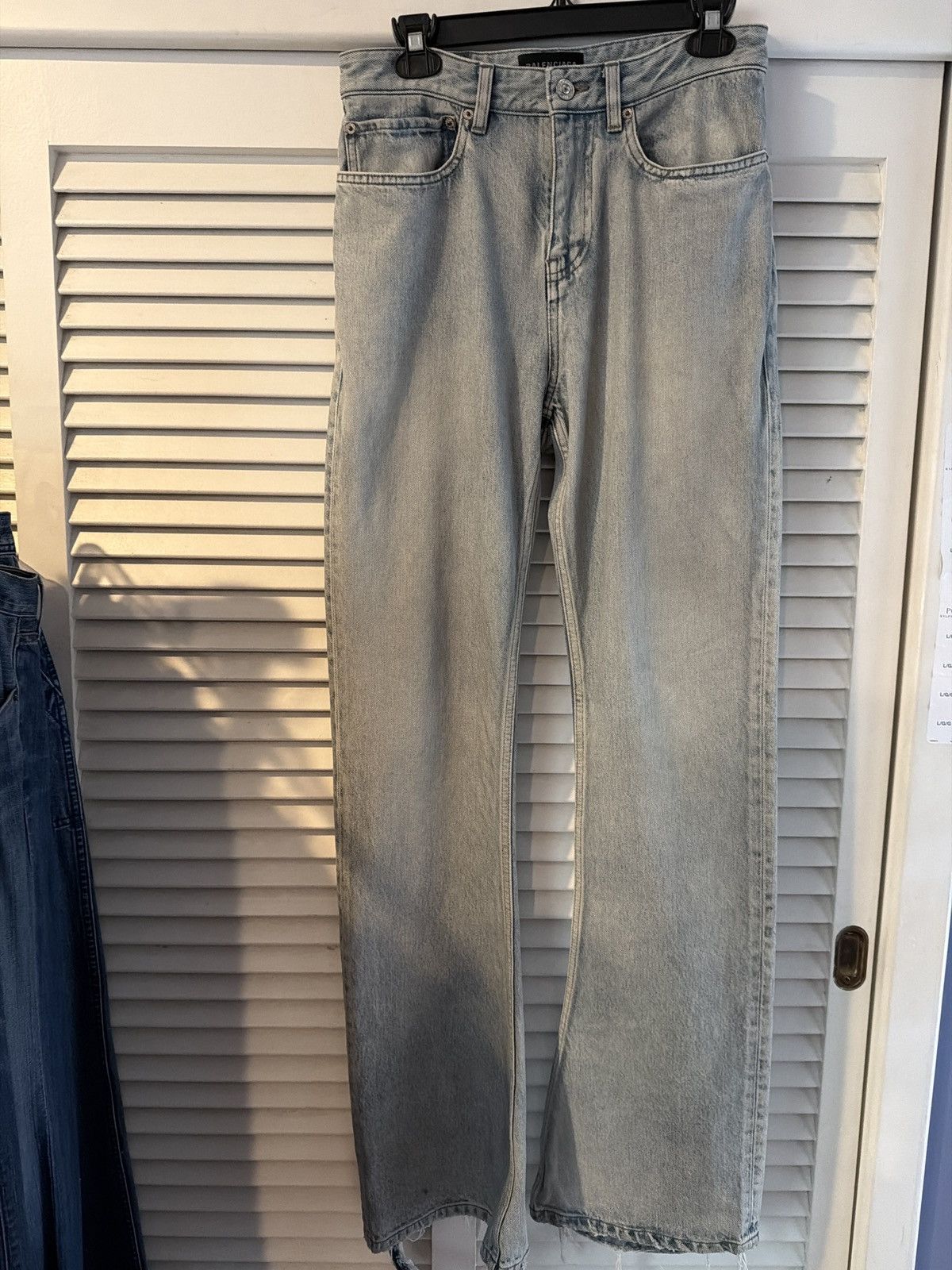 Balenciaga Balenciaga bootcut dirty blue denim jeans small Size US 30 / EU 46 - 3 Thumbnail