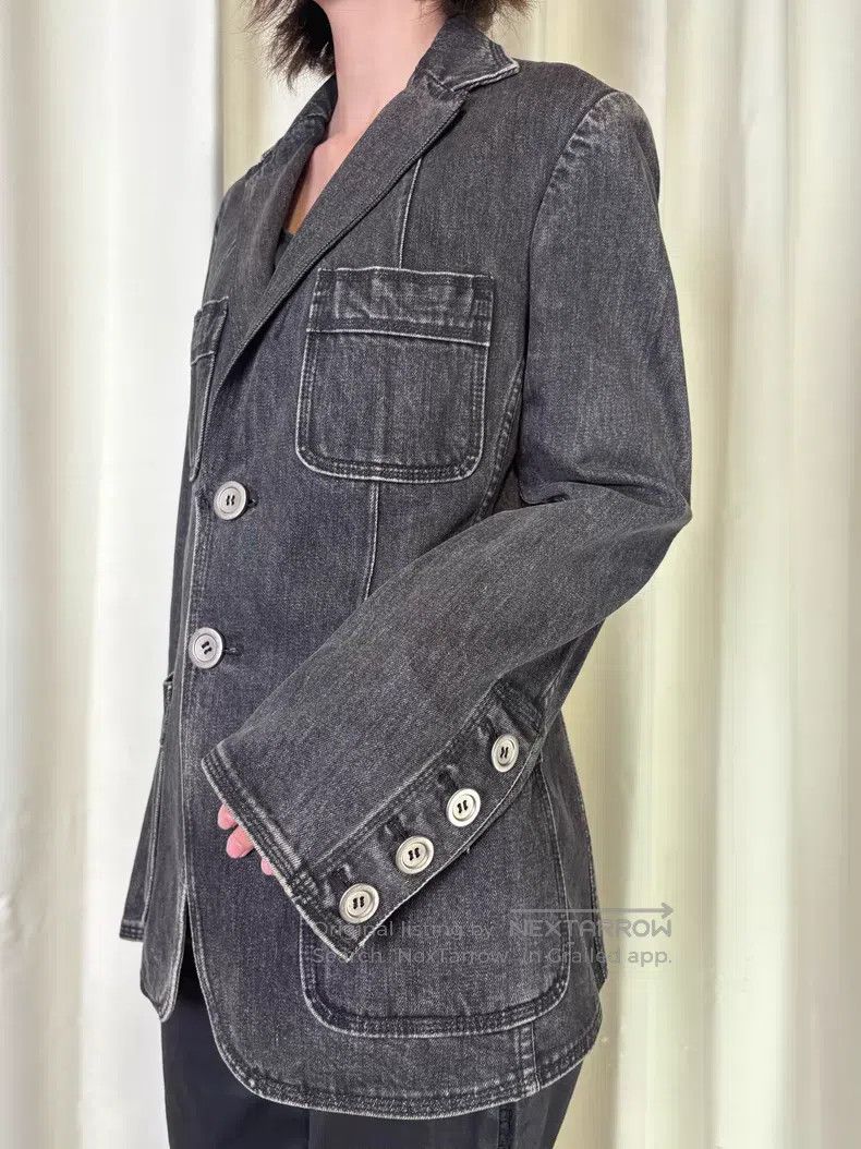 Junya Watanabe JUNYA WATANABE Vintage silver button denim jacket Size M / US 6-8 / IT 42-44 - 1 Thumbnail