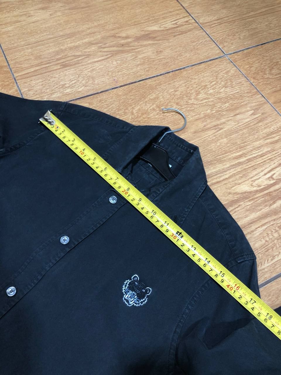 Kenzo Vintage Y2K Kenzo black shirt logo streetwear Size US XS / EU 42 / 0 - 12 Thumbnail