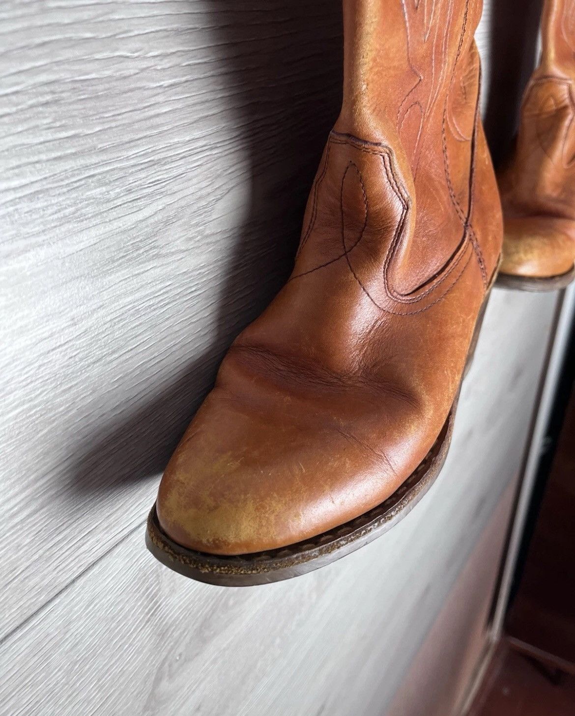 Other Vintage women’s Cowboy Boots size 5 made in Moldova 🇲🇩 Size US 5 / IT 35 - 7 Thumbnail