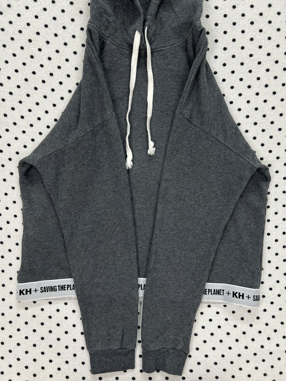 Katharine Hamnett London Katharine Hamnett + Saving The Planet Crop Hoodie Size M / US 6-8 / IT 42-44 - 6 Thumbnail