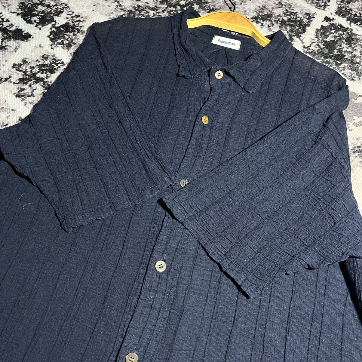 Issey Miyake a16 Plantation by Issey Miyake pleat shirt button Size US M / EU 48-50 / 2 - 8 Thumbnail