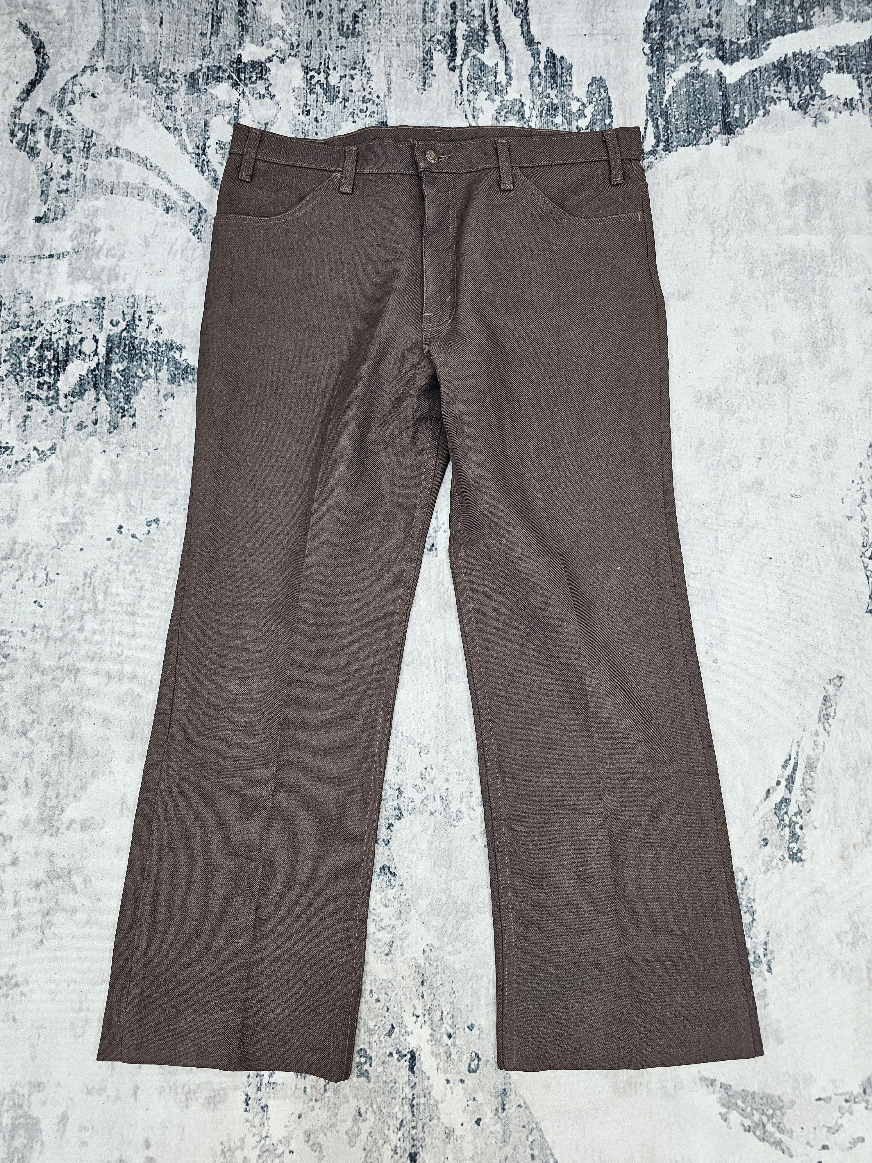 Levi's Vintage Clothing Vtg 80'S LEVIS Sta Prest Scovill Cropped Pants L0488 Size US 38 / EU 54 - 1 Thumbnail