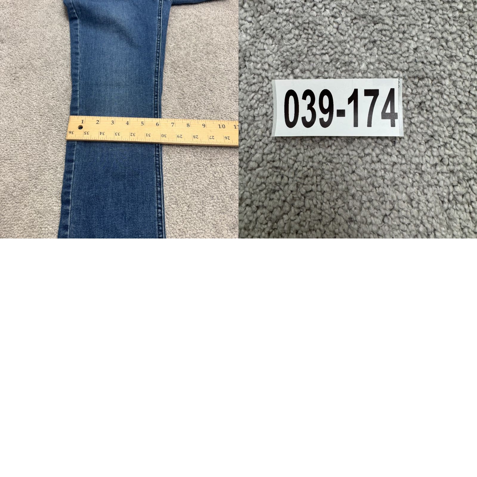 Free People Free People We The Free Moto Biker Skinny Denim Jeans Womens 29 Blue Ankle Zip Shirt? Size 29" - 10 Thumbnail