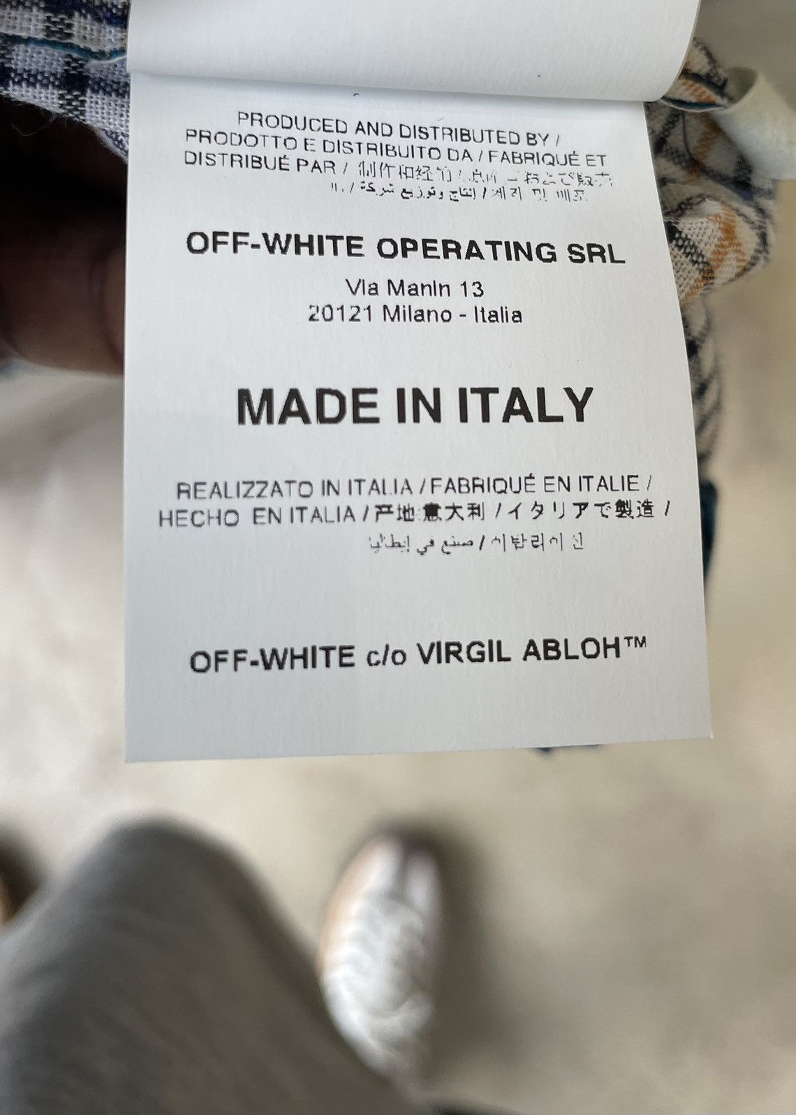 Off-White Off-White Check Zipped Jacket Size US M / EU 48-50 / 2 - 10 Thumbnail