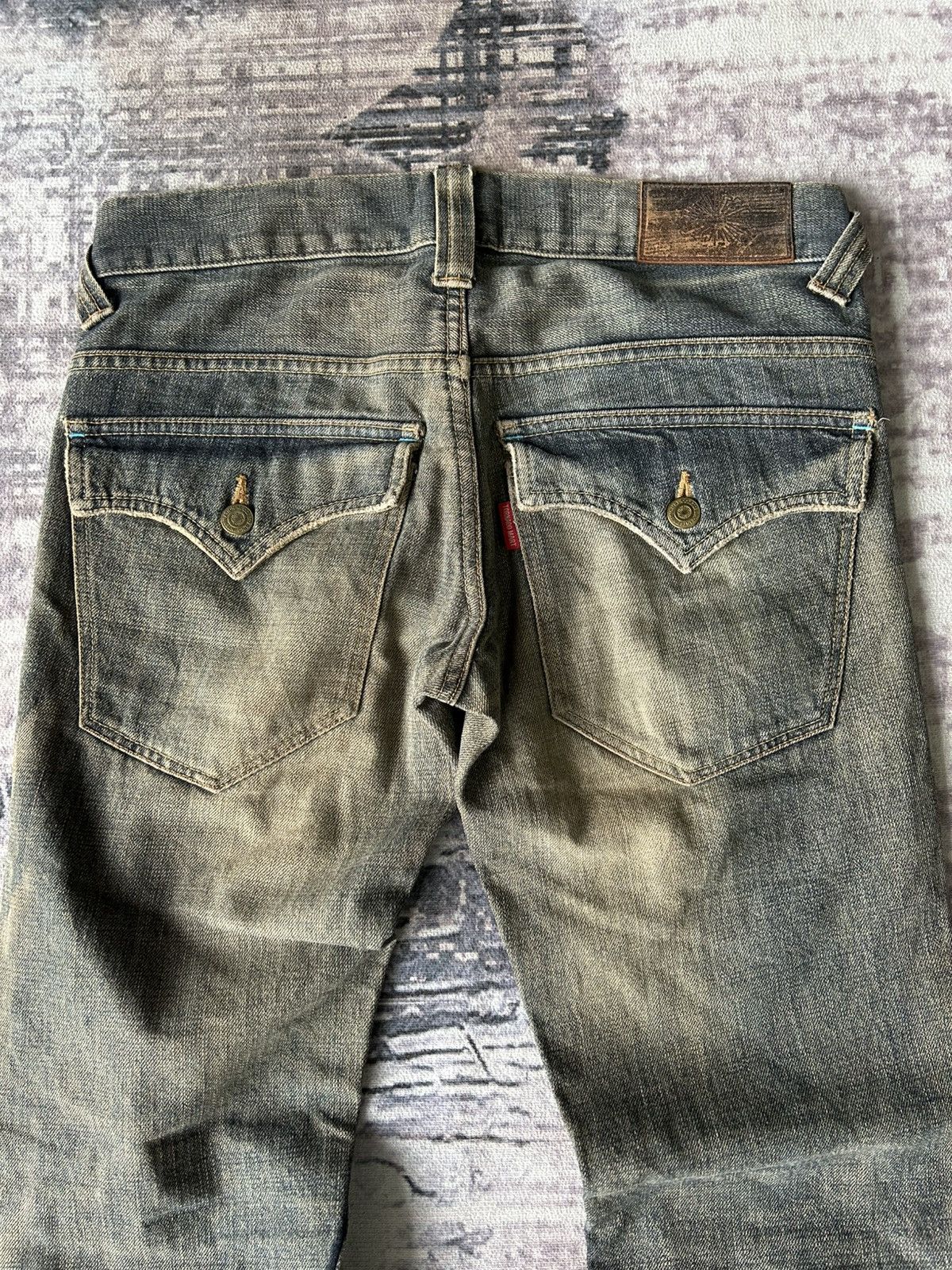 Tornado Mart Tornado Mart Super Flared Jeans Size US 31 - 6 Thumbnail