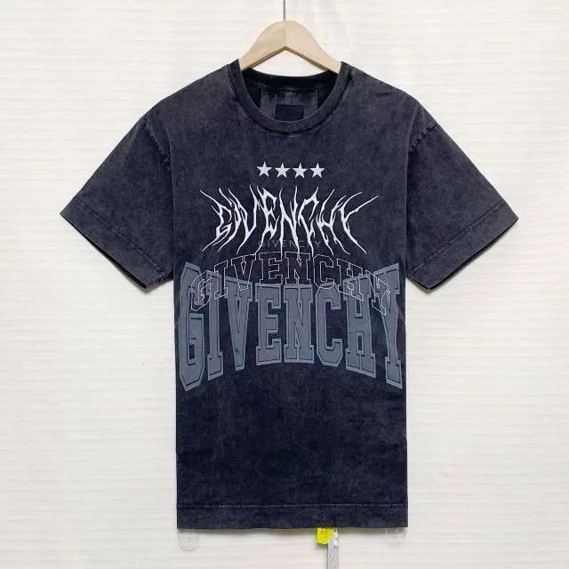 Givenchy Givenchy Washed Vintage Embroidered Short Sleeve Size US S / EU 44-46 / 1 - 1 Thumbnail