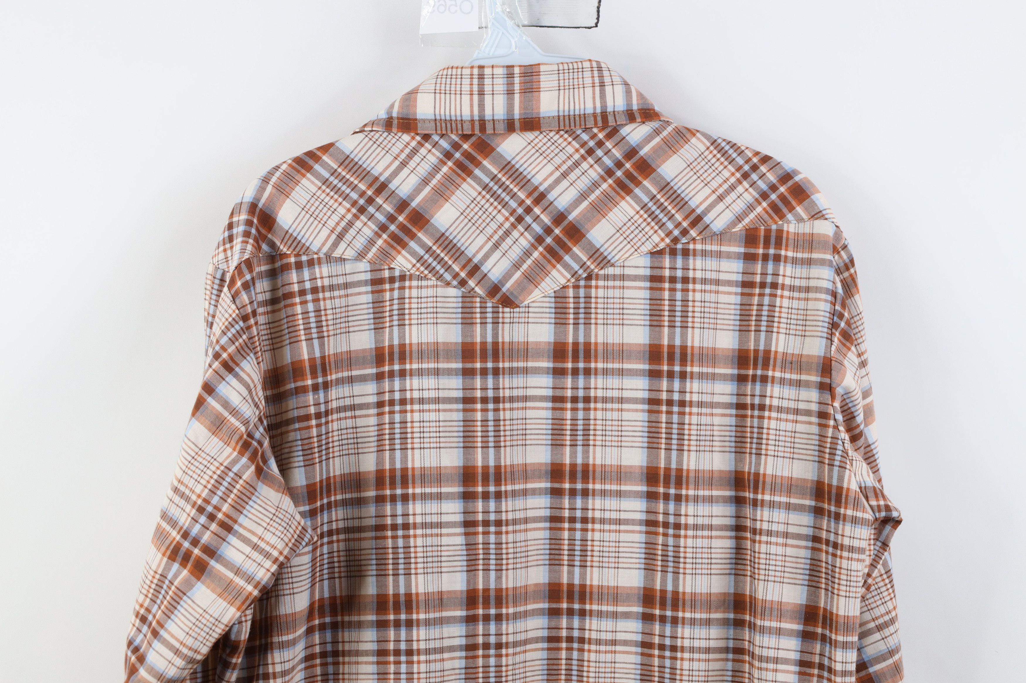 Vintage Vintage 60s 70s Big Mac Peal Snap Button Shirt Plaid USA Size US M / EU 48-50 / 2 - 10 Thumbnail