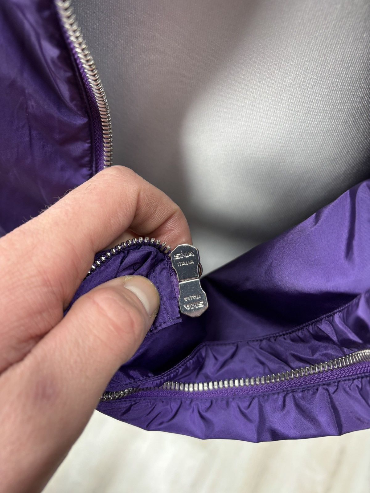Prada Womens jacket PRADA Size 42 Color Purple Size M / US 6-8 / IT 42-44 - 12 Thumbnail