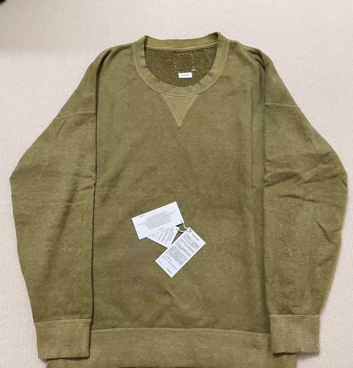 トップス visvim SS21 JUMBO SWEAT L/S (UNEVEN DYE) JUMBO SWEAT 3/4 (UNEVEN DYE) | Visvim Official North