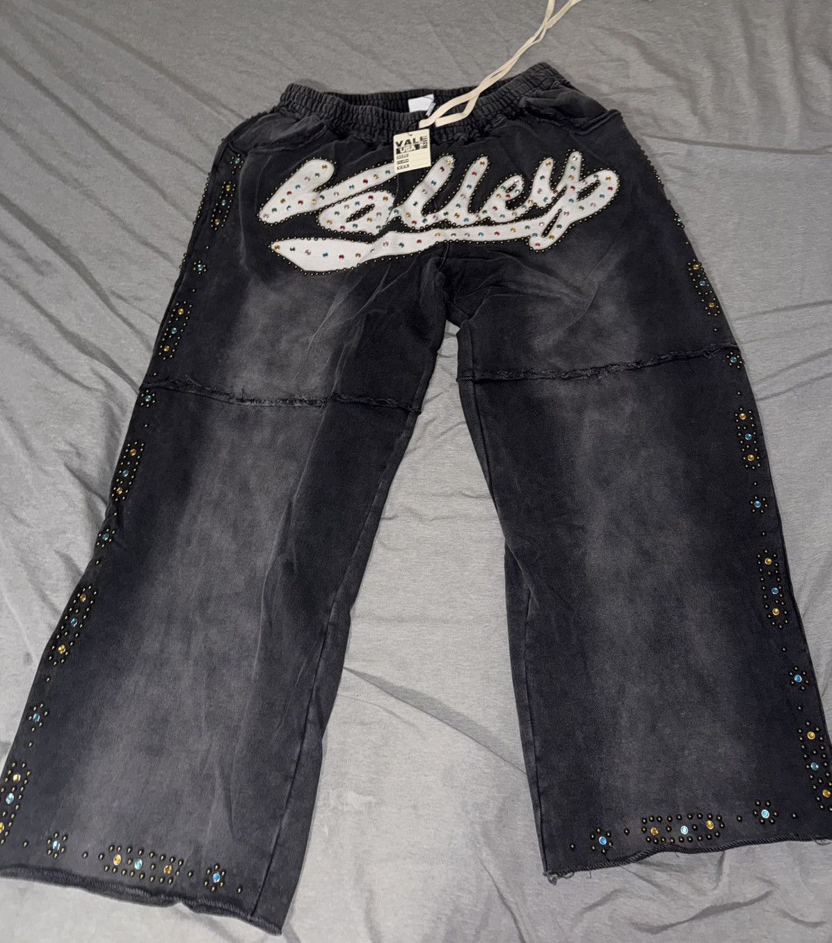Vale VALE FOREVER “SKITTLES” DISTRESSED SWEATPANTS in XL Size US 40 / EU 56 - 2 Thumbnail