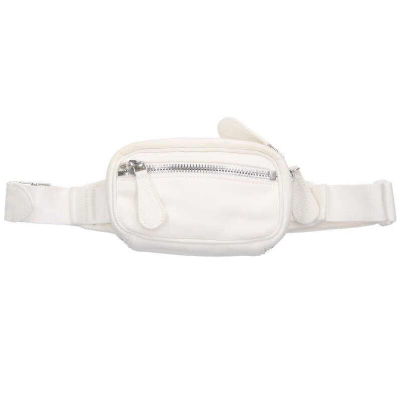 Maison Margiela 20ss 4 Stitch Canvas Waist Bag Size One Size in White, Men's