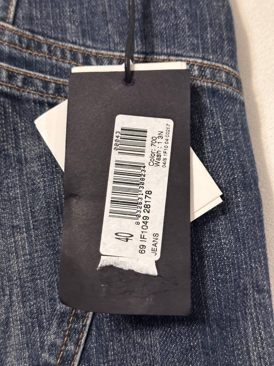 Gianfranco Ferre × Vintage 2004 Gianfranco Ferre Studded Faded Y2k Denim Pants Size US 38 / EU 54 - 5 Thumbnail