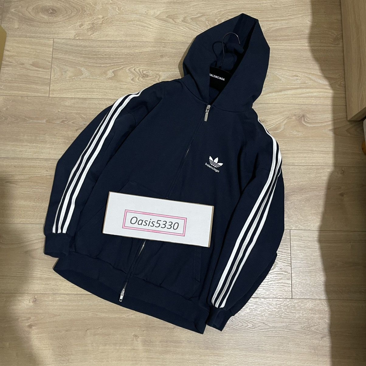 Adidas × Balenciaga Balenciaga x Adidas Hooded Zip up Size US XS / EU 42 / 0 - 1 Thumbnail